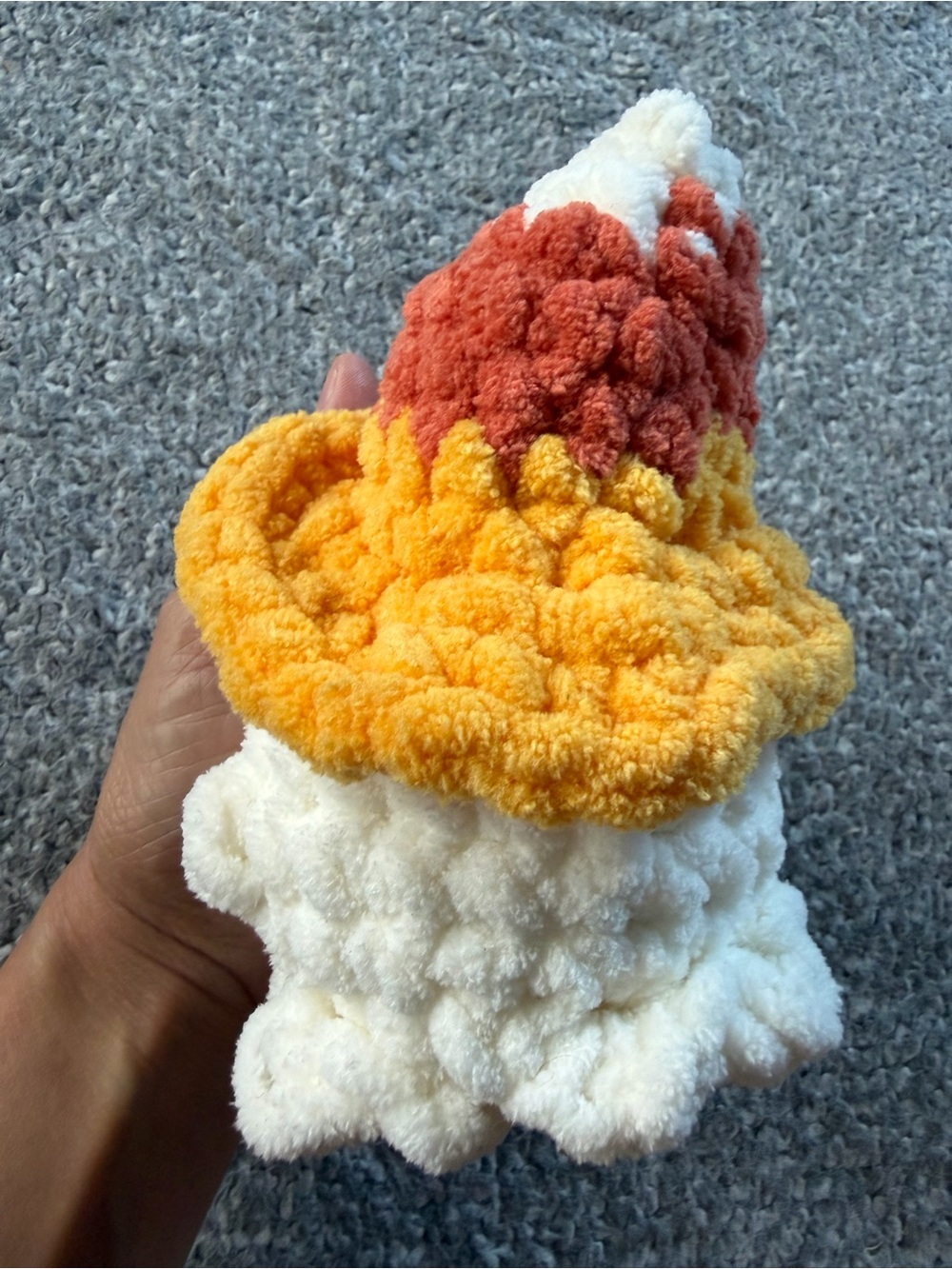 Handmade Candy Corn Ghost - Picture 2 of 5